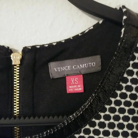 Vince Camuto Polka Dot Sleeveless Top XS - Picture 3 of 5